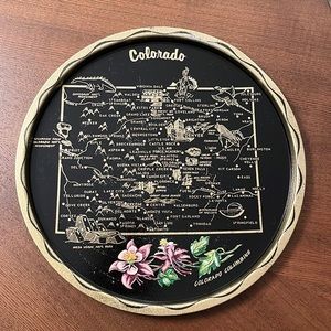 Vintage Colorado Tray! Super cute